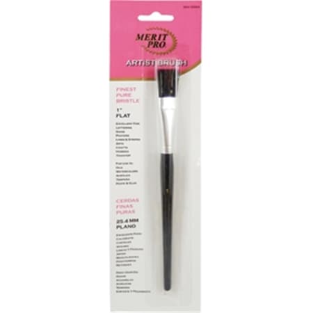 4 1 In. Finest Flat Pure Bristle Artist Brush